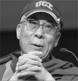 His Holiness the XIV Dalai Lama<br/>at UC Irvine